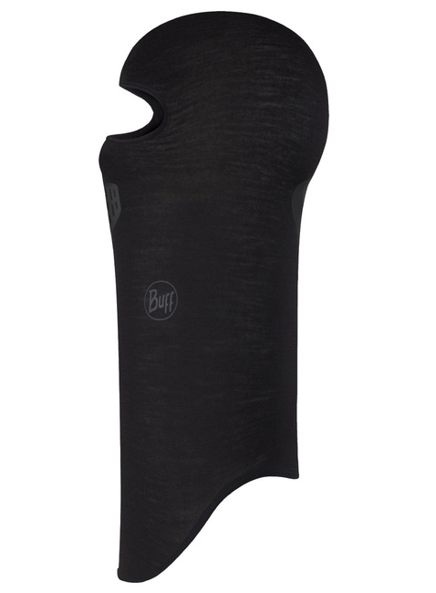 Kominiarka Buff Merino Lightweight Balaclava - solid black
