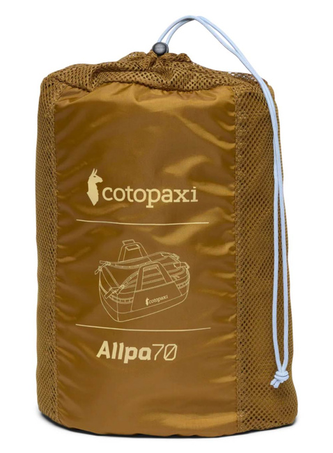 Średnia torba podróżna Cotopaxi Allpa Getaway Duffel 70 l - bronze