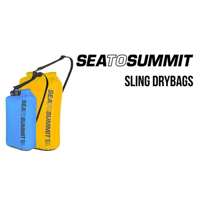 Worek wodoodporny na ramię Sea to Summit Sling Dry Bag 10 l - yellow