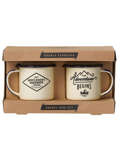 Kubki turystyczne do podwójnego espresso 150 ml Gentlemen's Hardware