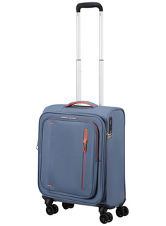 Walizka kabinowa American Tourister Cloudrider EXP - stone blue