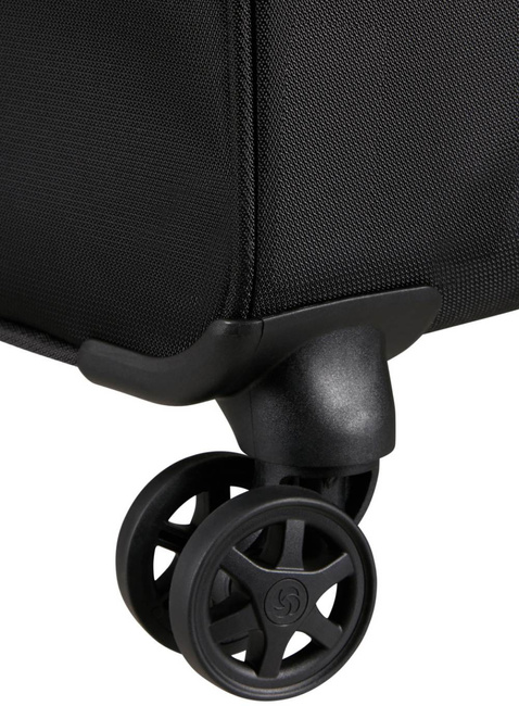 Walizka średnia poszerzana Samsonite Base Breeze - black