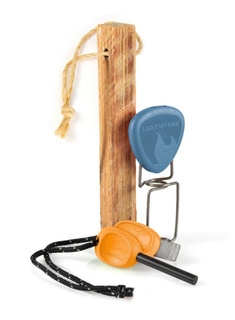 Zestaw turystyczny Light My Fire FireLighting Kit BIO 3 cz. - blue/orange
