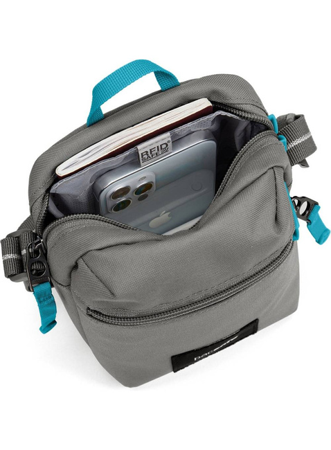 Torebka antykradzieżowa Pacsafe GO Micro Crossbody - stone