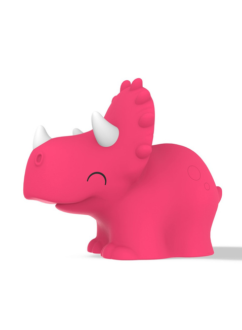 Silikonowa lampka nocna na baterie Dhink Triceratops 