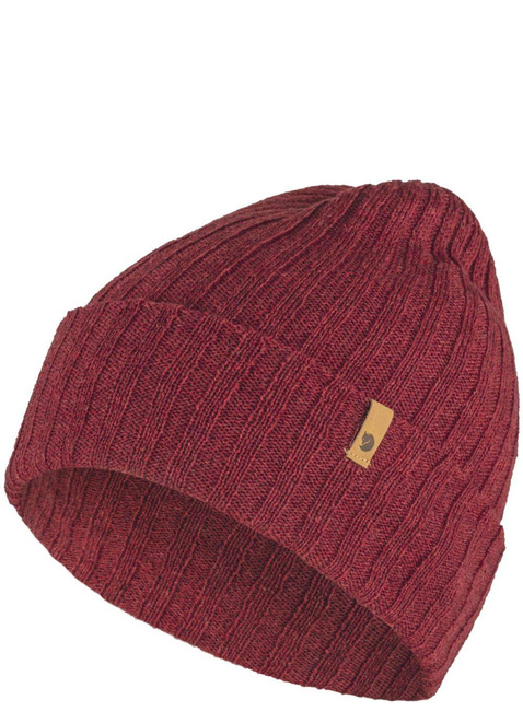 Czapka wełniana Fjallraven Byron Hat Thin - red oak