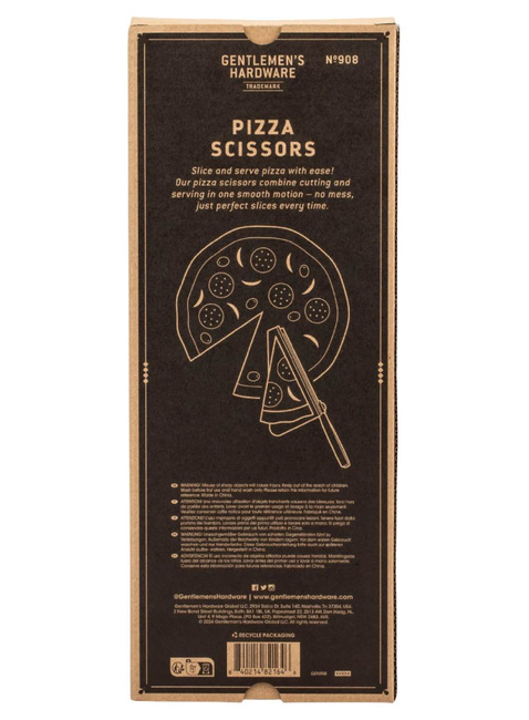 Nożyczki z łopatką do pizzy Gentlemen's Hardware Pizza Scissors