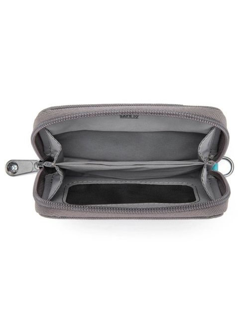 Portfel antykradzieżowy Pacsafe RFIDsafe Card Wallet - stone
