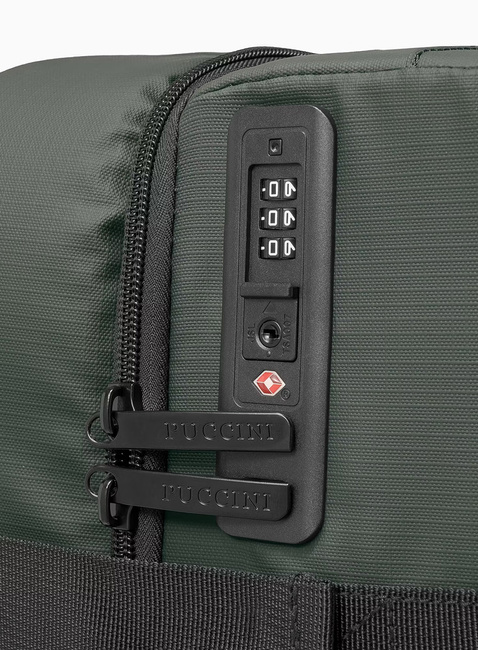 Walizka duża miękka Puccini Colorado - zielony