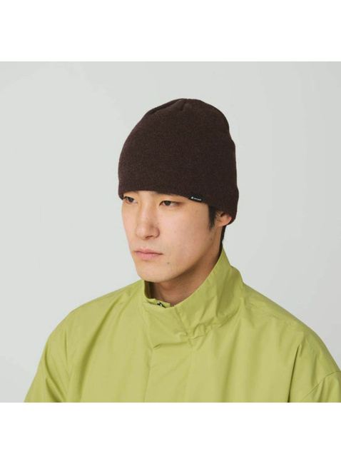 Czapka zimowa Snow Peak Washable Wool Knit Cap - dark brown