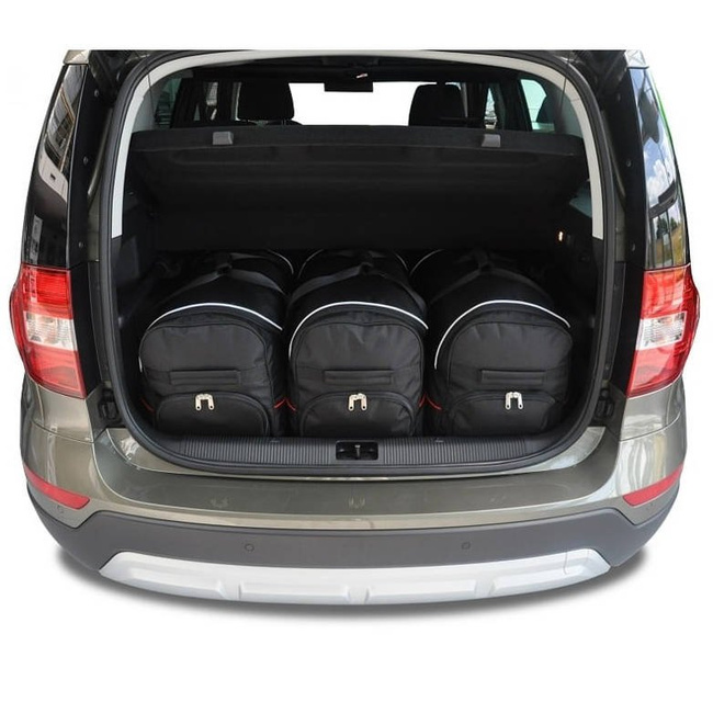 SKODA YETI 2009-2017 TORBY DO BAGAŻNIKA 3 SZT
