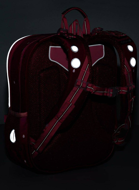 Plecak szkolny dziewczęcy Topgal BAZI klasy 1-3 - arbuz