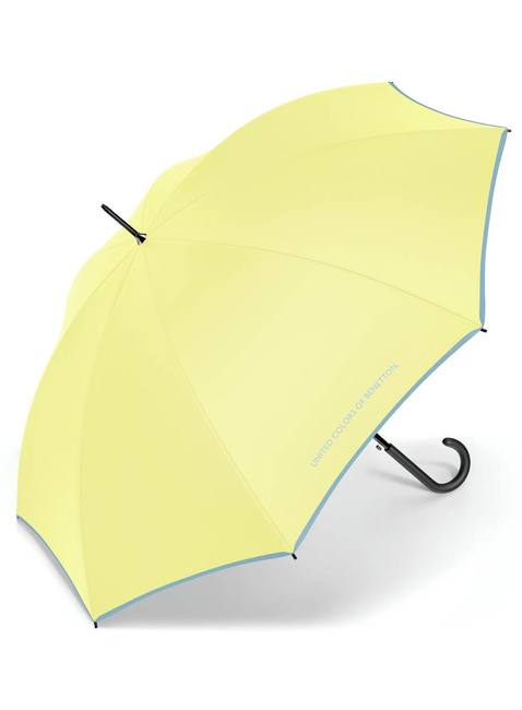 Parasol długi automatyczny Benetton Long AC - yellow pear
