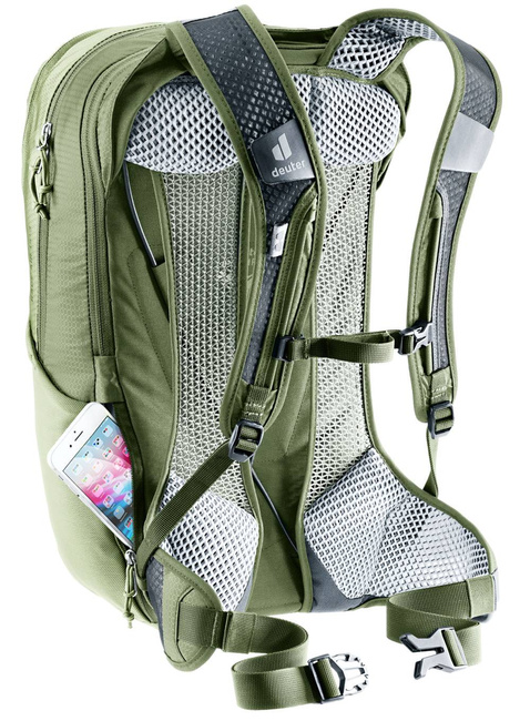 Plecak rowerowy Deuter Race EXP Air 14+3 l - mineral / grove