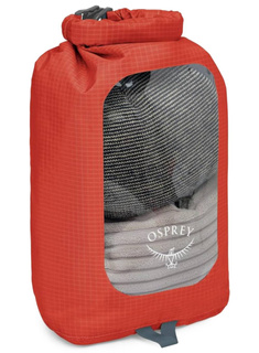 Worek wodoszczelny Osprey Window Dry Sack 6 - mars orange