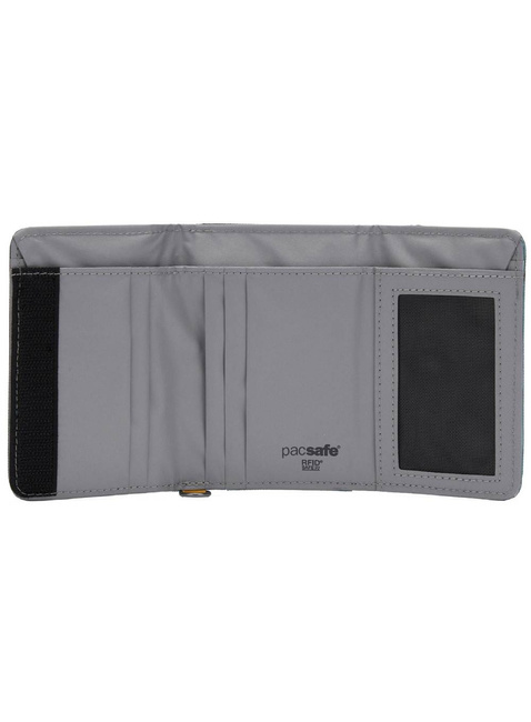 Portfel antykradzieżowy Pacsafe RFIDsafe Trifold Wallet - fresh mint