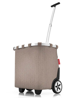 Wózek torba na zakupy Reisenthel Carrycruiser - herringbone mokka