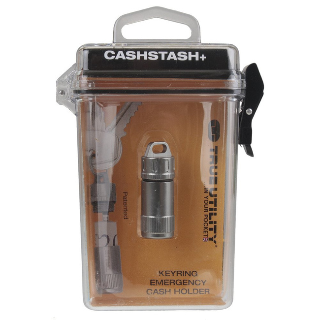 Brelok ze schowkiem True Utility CashStash+