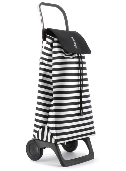 Wózek na zakupy 2-kołowy Rolser Jet Marina Joy - white / black