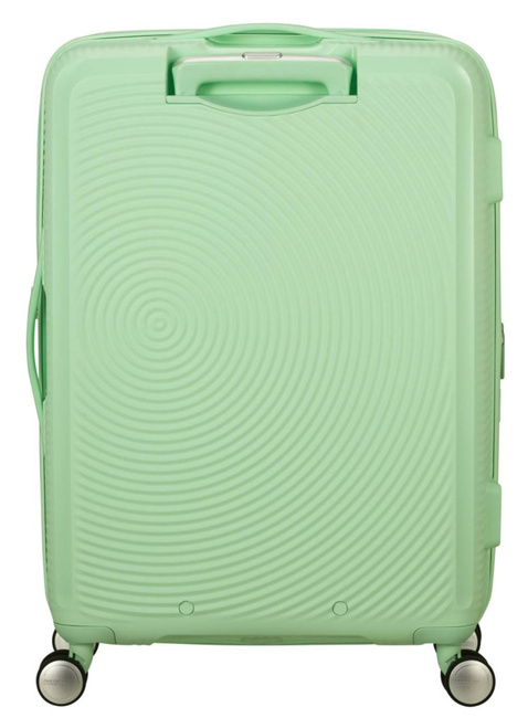 Walizka średnia American Tourister Soundbox EXP - pastel green
