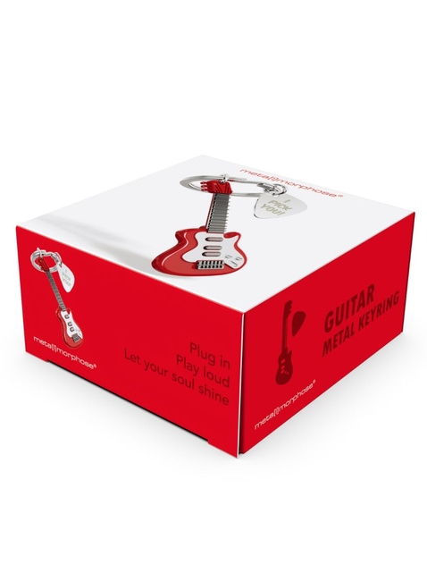 Brelok do kluczy torebki Metalmorphose - gitara i kostka