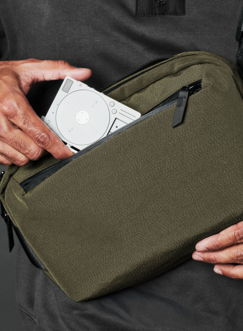 Torba na ramię crossbody Alpaka Go Sling Mini V2 Axoflux - army green