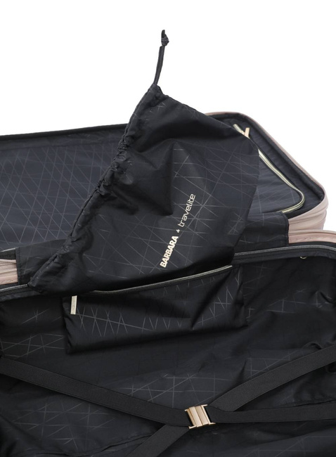 Walizka kabinowa Travelite Barbara Novelty - satin nude