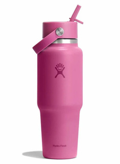 Butelka termiczna ze słomką Hydro Flask Wide Mouth Travel Bottle 946 ml - reef