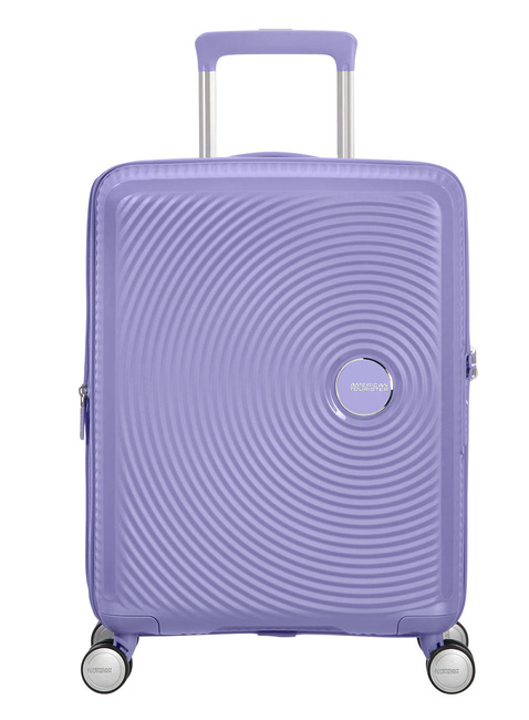 Walizka kabinowa American Tourister Soundbox - lavender