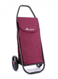 Wózek na zakupy ROLSER COM MF Tube - bordeaux