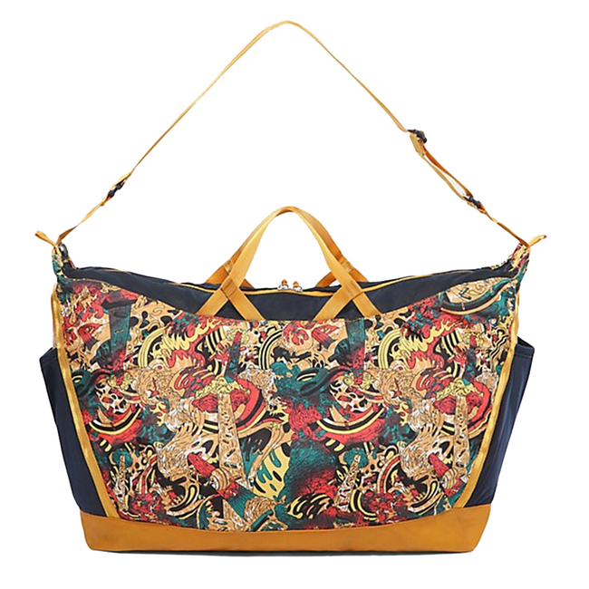 Składana torba podróżna The North Face Flyweight Duffel leopard yellow