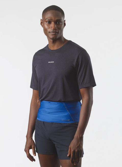 Pas sportowy na akcesoria Salomon High Pulse Belt - nautical blue
