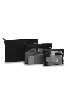 Organizery saszetki Orbitkey Essentials Pouch Trio - black
