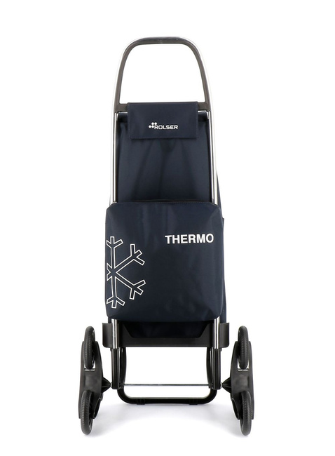 Wózek na zakupy Rolser I-Max Thermo Zen z 6 kołami - navy blue