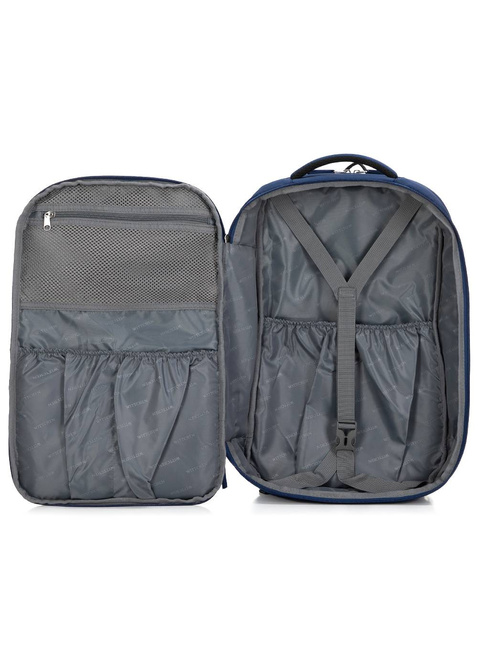 Plecak podróżny poszerzany Wittchen Free on Board 32 l - granatowy