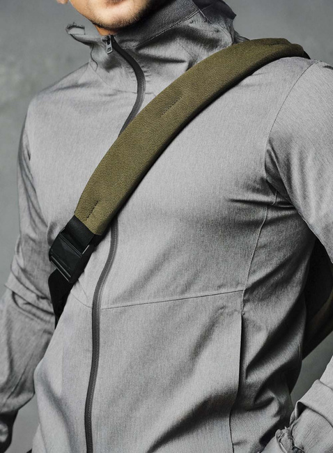 Torba na ramię crossbody Alpaka Go Sling Axoflux - army green