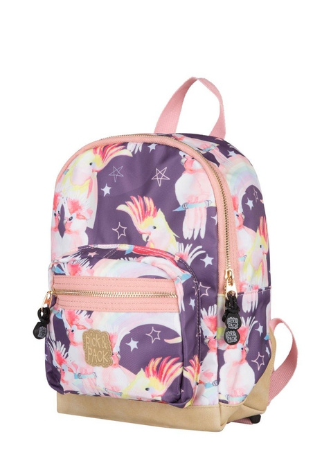 Plecak dziecięcy Pick & Pack Unicorn Birds S - purple rain