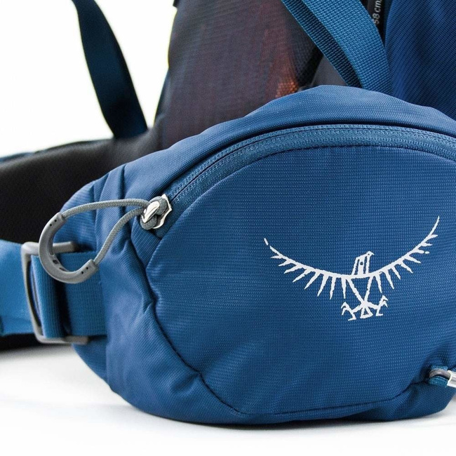Męski plecak trekkingowy Osprey Kestrel 68 M/L - loch blue