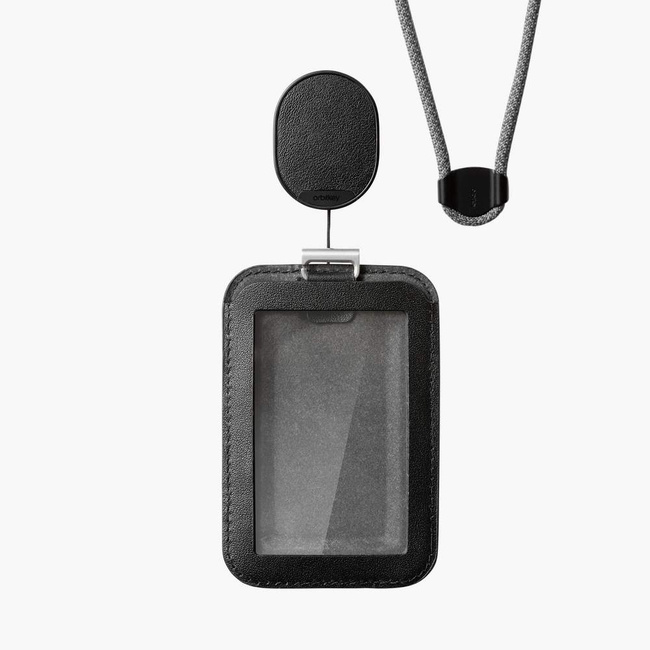 Uchwyt do karty ID ze smyczą Orbitkey Card Holder Pro - black
