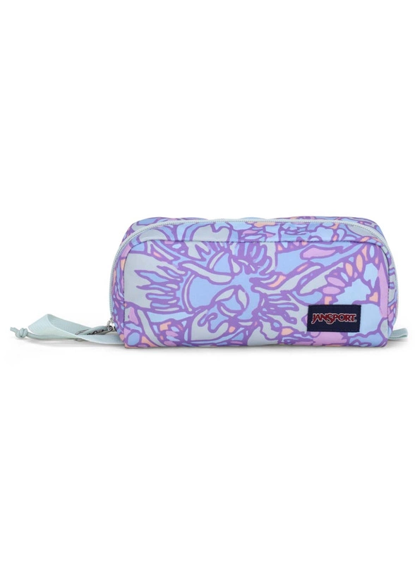 fluid floral / pastel lilac