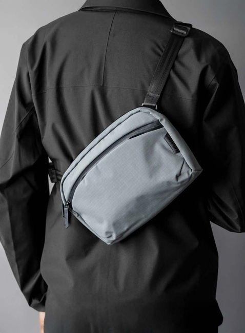 Torba saszetka na ramię Alpaka Flight Sling 2 l - grey