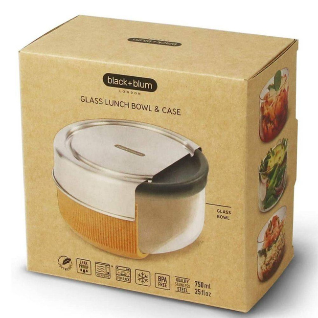 Miska na posiłki 750 ml LUNCH BOWL Black + Blum - almond