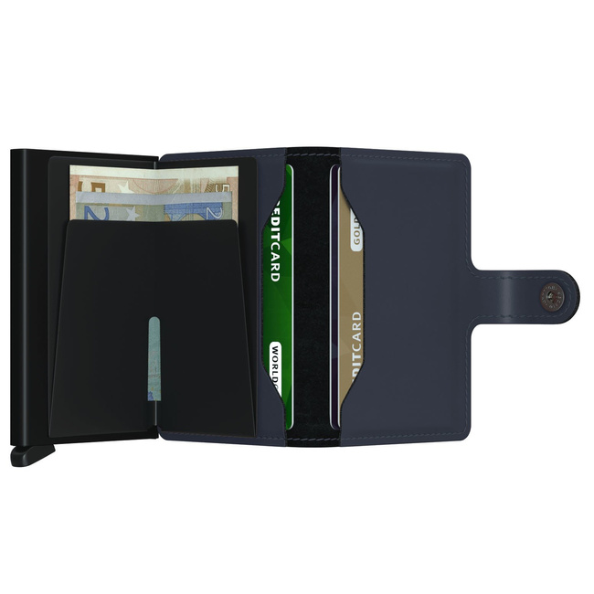 Portfelik RFID Secrid Miniwallet Matte - night blue