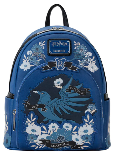 Modny plecak Loungefly x Harry Potter Mini Backpack - Ravenclaw house tattoo