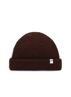 Czapka dzininowa Topo Designs Global Wool Beanie - chocolate