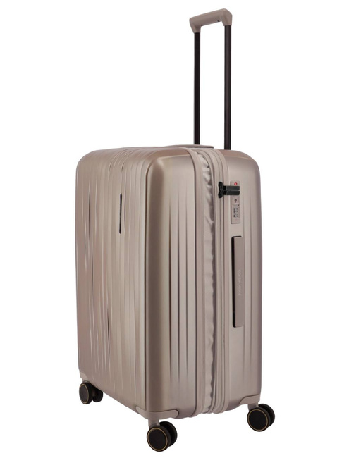 Walizka średnia Travelite Barbara Novelty EXP - satin nude