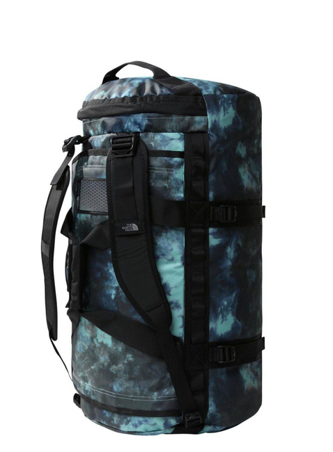 Torba  / plecak The North Face Base Camp Duffel M - wasabi ice dye print / tnf black