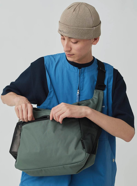 Torba na ramię Snow Peak Everyday Use Middle Shoulder Bag - grey
