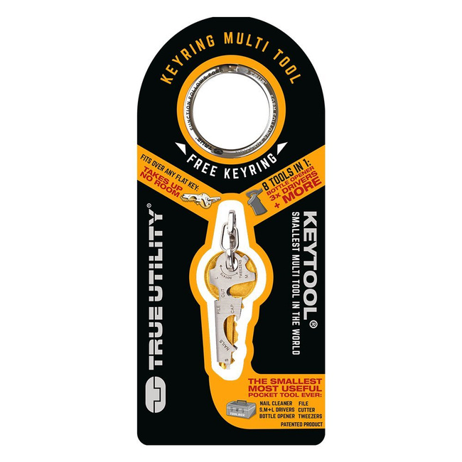 Brelok ze schowkiem na klucz Key Tool True Utility Micro Tool