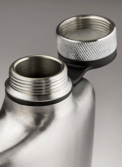 Stalowa piersiówka GSI Outdoors Hip Flask 237 ml - brushed